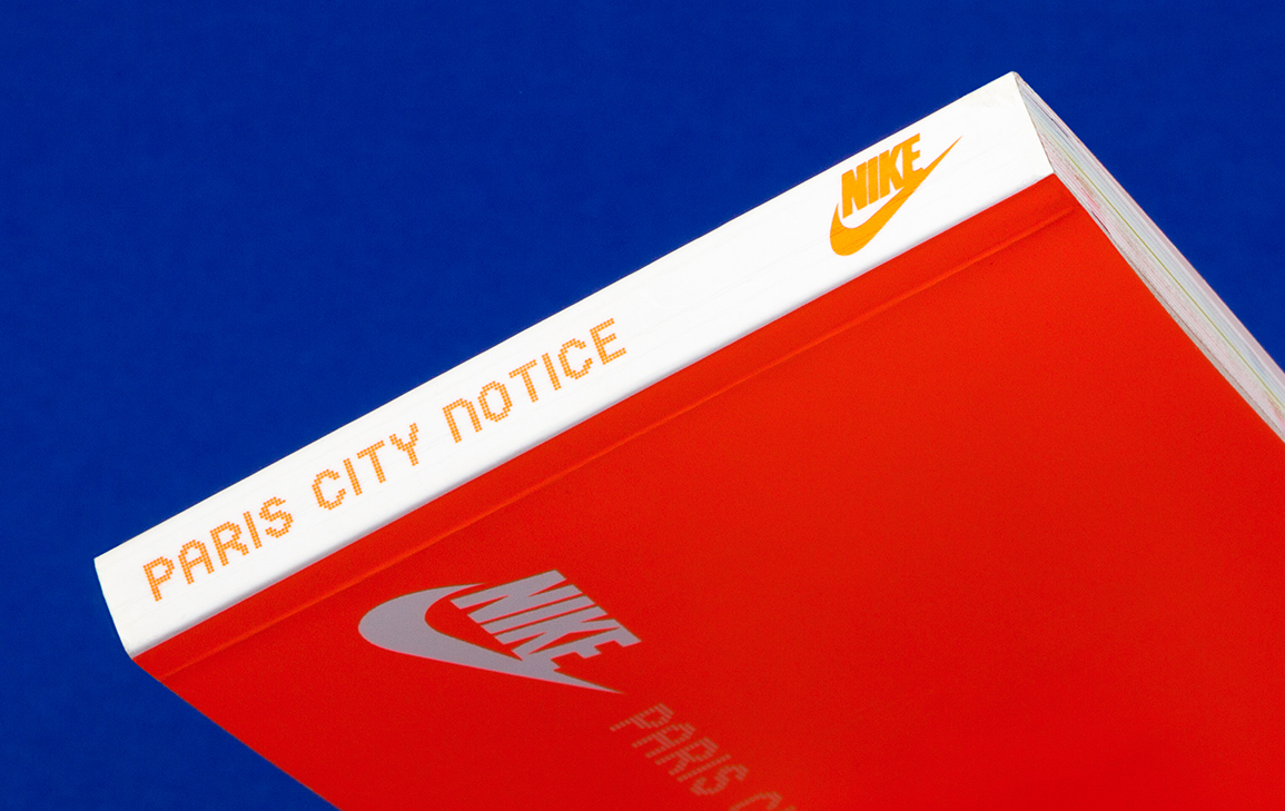 Nike Paris city notice